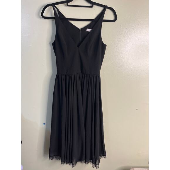 DRESS THE POPULATION Alicia Black Midi Dress, size small - Picture 2 of 12